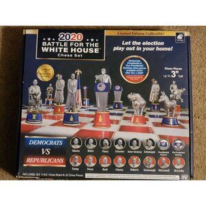 BulbHead 2020 Battle For The White House Chess Set